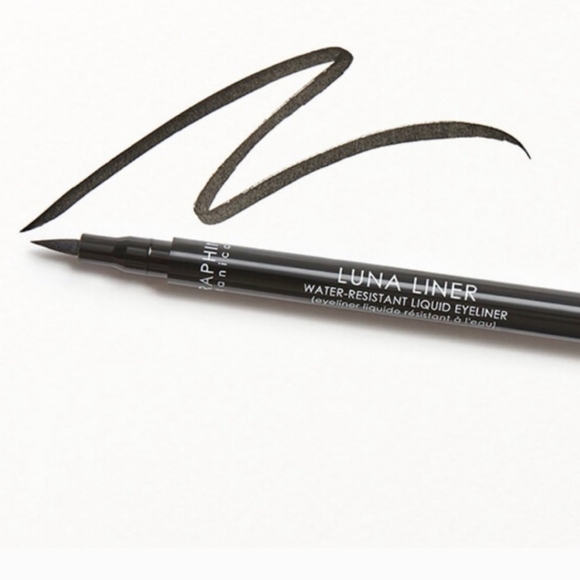 NIB Luna Liner Water Resistant Liquid Eyeliner in Black - Seraphine Botanicals - Picture 3 of 6